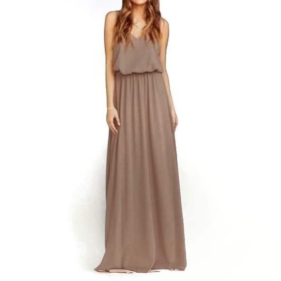 Show Me Your MuMu Dresses & Skirts - Show Me Your Mumu Kendall Dress Sleeveless V Neck Maxi Long Prom Occasion